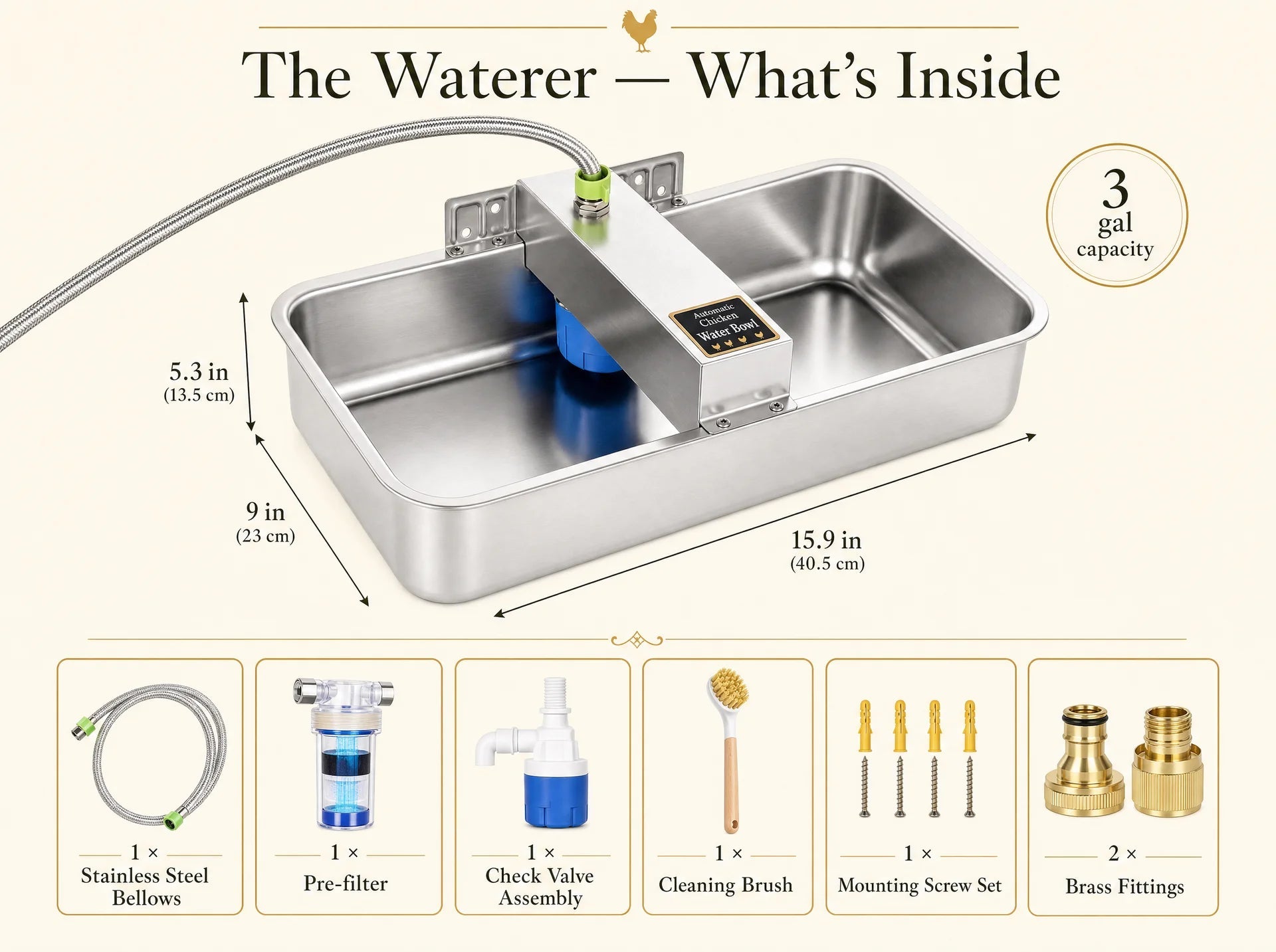 The Henstead Waterer